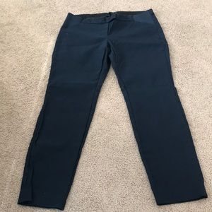 JCrew twill maternity pants